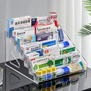药箱家庭装家用大容量多层分类防疫医用急救药品置物架药物收纳盒