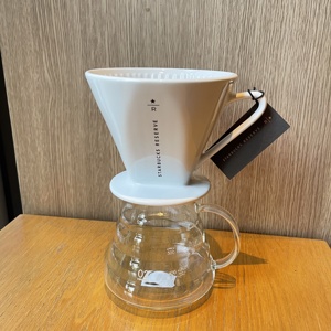 星巴克手冲咖啡器具臻选4杯量滤杯单孔V60日本耐热玻璃云朵壶居家
