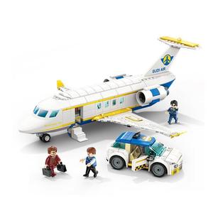 古迪积木航天飞机拼装玩具男孩益智老式大型运输货运客机模型系列