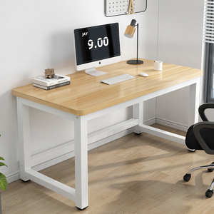 简易书桌电脑桌台式家用卧室学生写字桌工作台长方形办公桌小桌子