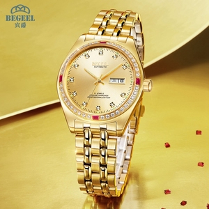 宾爵赏金时代进口机芯男士手表全自动机械表含真金钻石时尚奢华