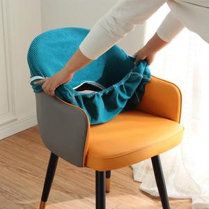北欧椅子套罩通用接客椅子套弹力小桌子装饰椅子椅套奶茶咖啡店