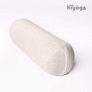 hiyoga实用系列阴瑜伽抱枕纯棉花圆柱艾扬格专业辅助枕头专用辅具