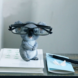 创意考拉动物眼镜架摆件太阳眼镜收纳墨镜展示支架眼镜店学生用具