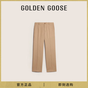 【陈伟霆同款】GoldenGoose 男装 新款直筒西装长裤