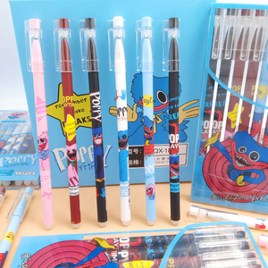 波比的游戏时间poppy playtime可擦笔中性笔周边文具创意卡通炫酷高颜值学生用游戏同款奖励礼物水笔男孩款。
