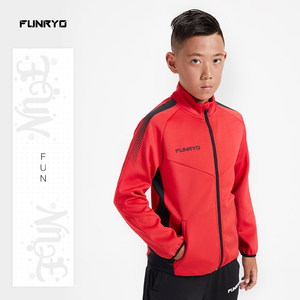 蜂锐FUNRYO青少年FUN系列出场夹克保暖外套长袖足球训练服儿童