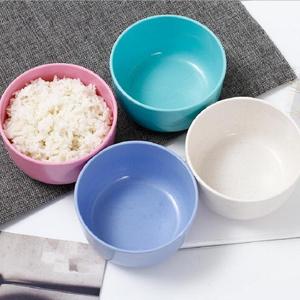 【加厚小麦秸秆碗】家用餐具碗 大号吃饭喝汤碗 麦香塑料碗礼品