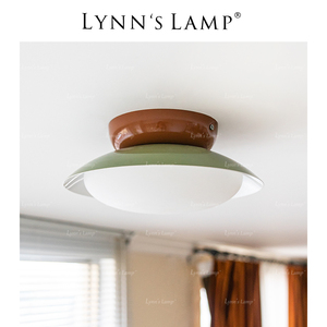 Lynn's立意 奶油风彩色吸顶灯 过道玄关可爱卧室孟菲斯阳台衣帽间