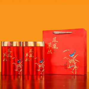 茶叶罐铁罐铁盒一斤装古树红茶大红袍凤凰单丛茶叶包装盒空礼盒子