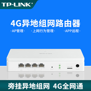 TP-LINK全网通TL-R470-4G百兆路由器云展异地组局域网络中继器AP远程web上网行为管理冗余备份防护 家庭宽带