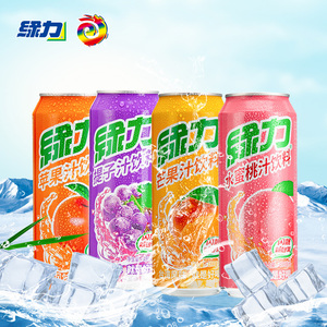 24罐台湾进口水蜜桃汁味丹绿力饮料果汁红芭乐番石榴芒果菠萝整箱
