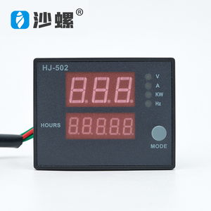 发电机机组电压频率电流功率运行计时5合一数显表 HJ-502数显仪表
