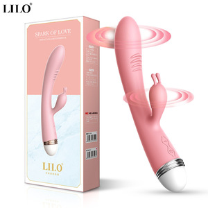 LILO来乐扣扣棒充电款女用多频震动棒变频按摩自慰器具成人情趣用