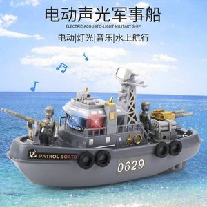 轮船模型豪华游轮玩具可下水小船漂浮儿童男孩船水上帆船手工拼接