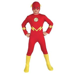万圣节cosplay儿童服装 男孩动漫角色扮演超级英雄闪电侠演出衣服