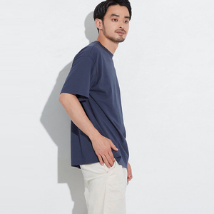 日本coca男装原单重磅T恤夏季新品日系流行圆领青春纯棉厚短袖474
