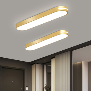 长条形过道灯现代简约LED吸顶灯创意走廊玄关阳台衣帽间大气灯具