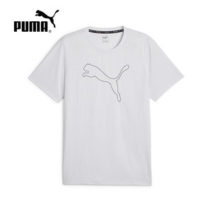 彪马PUMA2024年夏季男子白色运动休闲短袖T恤大标 520750-42