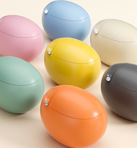 彩色创意智能马桶一体蛋型全自动翻盖泡沫盾无水压限制家用坐便器