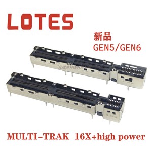 GEN5连接器Multi-Trak 16X +电源37+37+12+4/8 PCIE GEN5 AMUL000