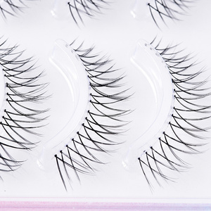 One-piece Transparent Soft Fine Natural Stem Eyelashes