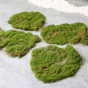 仿真假苔藓皮苔藓块植物造景布置青苔植绒软装绿植铺设草坪草皮