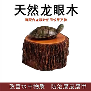 免煮龙眼木乌龟晒背台家用龟缸造景天然沉木养龟用品爬台爬坡订做