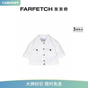 Dondup童装短袖牛仔夹克FARFETCH发发奇