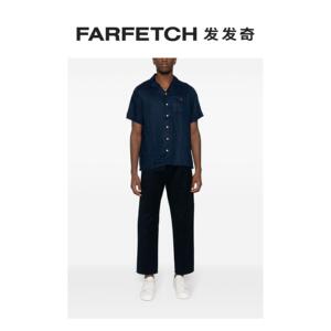 Polo Ralph Lauren男士Polo-Pony 亚麻衬衫FARFETCH发发奇