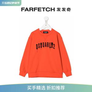 Dsquared2童装D2次方 Spray logo印花卫衣FARFETCH发发奇