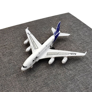 儿童男孩合金玩具a380客机大号耐摔回力仿真波音民航747飞机模型