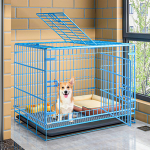 狗笼子中小型犬宠物围栏栅栏室内家用柯基泰迪狗窝狗屋带厕所一体