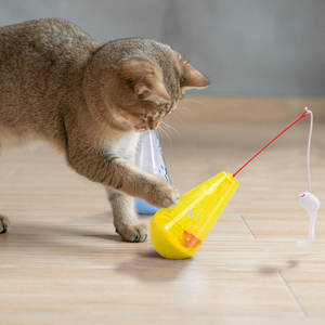 猫玩具逗猫棒自嗨猫咪解闷神器幼猫老鼠小逗猫不倒翁猫猫用品大全