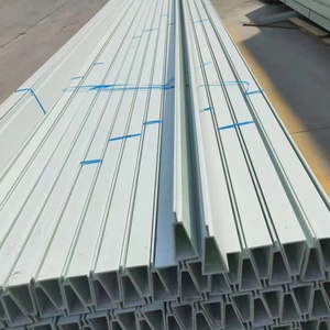 玻璃钢电缆槽      拉挤型材组合围栏圆管工字钢异型管养殖地板梁