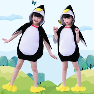 六一儿童动物演出服装cos造型卡通小企鹅幼儿园男女童舞蹈表演服