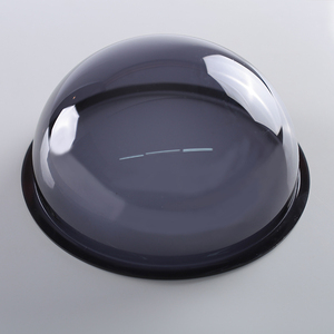 定制新款亚克力半球有机玻璃防尘罩彩色半圆球罩食品展示空心灯罩
