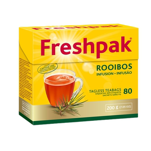 南非博士茶Freshpak Rooibos Tea国宝红茶路易波士茶80袋顺丰快递