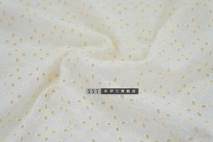 电脑绣花镂空天丝棉布料 月光之歌 连衣裙旗袍设计师亚麻服装面料