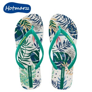 hotmarzz黑玛人字拖鞋女夏季新款防滑沙滩旅行西双版纳泼水节拖鞋