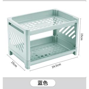 宿舍置物架多层架子客厅收纳架桌面家用迷你塑料货架厨房收纳小