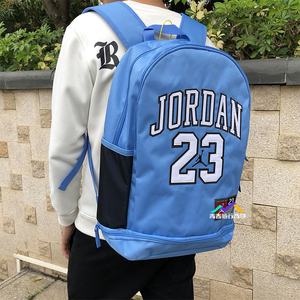 Jordan双肩背包学生书包耐克正品大容量aj休闲潮流男旅行包运动包