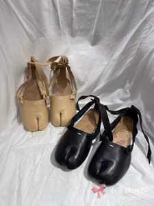Maison Margiela/马吉拉 23新款Tabi绑带分趾鞋女士包头平底凉鞋