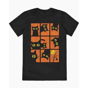 2023新款原创猫Meow Time喵时间 Bintage高街oversize情侣粉色T恤