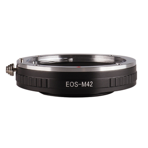 EOS-M42 转接环 适用于佳能EF口单反镜头转M42螺口机身拍微距环