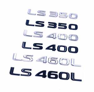 适用于雷克萨斯凌志车标LS350 LS400 LS460L改装排量标数字标尾标