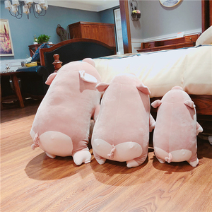 韩国可爱趴趴猪公仔小猪娃娃女生睡觉抱枕大偶靠垫超具
