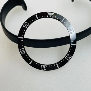 新款鬼王陶瓷圈口直径40mm 冰蓝夜光珠潜水 手表计时外圈手表配件