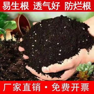 种菜种花营养土养花绿植通用型肥料土壤种菜家用有机花泥花土专用