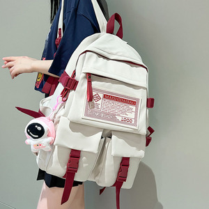 双肩包女学生书包大容量电脑包小众风高级感尼龙背包大牌专柜正品